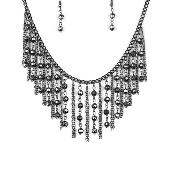 Beautiful necklace with earrings